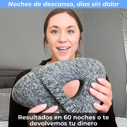 Almohada Ortopédica para Piernas – Alivia Ciática y Dolor Lumbar Mientras Dormís