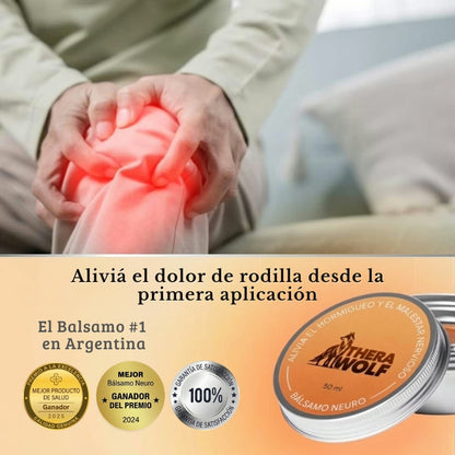 Alivio natural para dolor de rodilla y molestias articulares.