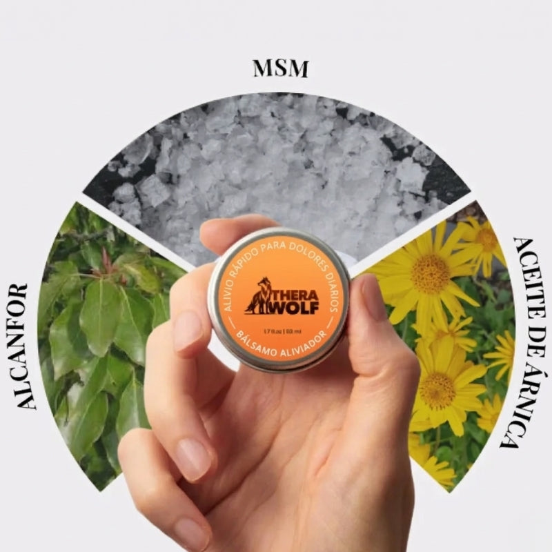 Alivio natural para dolor de rodilla y molestias articulares.